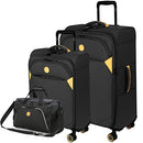 Verage Cambridge Lightweight Luggage Sets with Sport Gym Bag Softside Expandable - Brand New