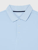 AMAZON ESSENTIAL GOLF POLO SHIRT QUICK DRY SHORT SLEEVE - X-LARGE - LIGHT BLUE - Brand New