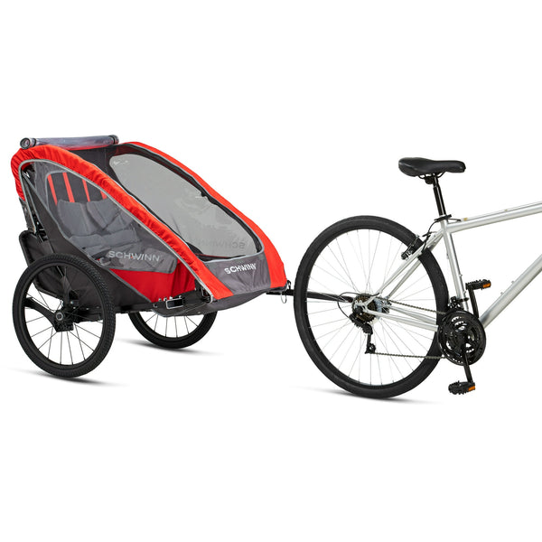 SCHWINN SUMMIT DELUXE INFANT TRAILER - RED - Like New