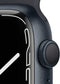 For Parts: APPLE WATCH SERIES 7 GPS 45MM MIDNIGHT ALUMINUM CASE - CRACKED SCREEN/LCD