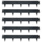 Sunnydaze 16.7' Steel Garden Edging for Landscaping 5-Pack HBM-666 Gray - Like New