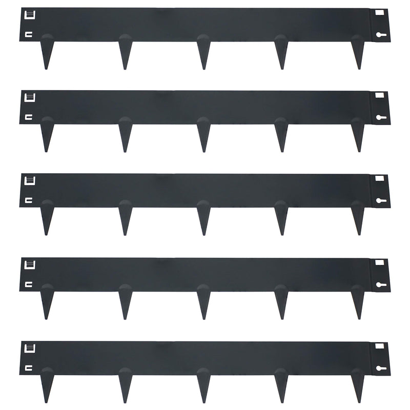 Sunnydaze 16.7' Steel Garden Edging for Landscaping 5-Pack HBM-666 Gray - Like New