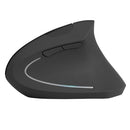 GLOGLOW 1600DPI ERGONOMIC VERTICAL MOUSE FOR LAPTOP - BLACK - Like New