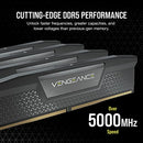 CORSAIR VENGEANCE DDR5 RAM 32GB (2x16GB) 5600MHz CL40-40-40-77 XMP - Black - Like New