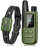 JUGBOW DOG SHOCK COLLAR - 4200FT DOG TRAINING COLLAR WITH REMOTE - GREEN - Like New
