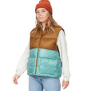 MARMOT WOMEN'S GUIDES DOWN VEST SIZE LARGE HAZEL/BLUE AGAVE - Brand New