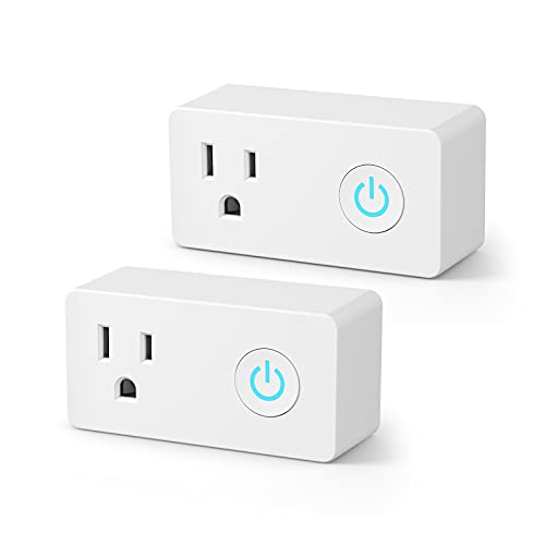 BN-LINK WIFI SMART PLUG OUTLET NO HUB REQUIRED TIMER FUNCTION 2.4 GHZ (2 PACK) - Like New