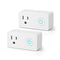 BN-LINK WIFI SMART PLUG OUTLET NO HUB REQUIRED TIMER FUNCTION 2.4 GHZ (2 PACK) - Like New