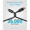 ANKER POWERLINE+ 3 60W USB-C 2.0, USB-IF CERTIFIED 6FT - BLACK - Like New