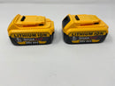 SIMPLE PLUS+ 5.0AH 20V MAX REPLACEMENT 20V MAX BATTERY 2 PACKS - YELLOW/BLACK - Like New