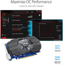 Asus GeForce GT 1030 2GB GDDR5 Phoenix Fan OC Edition Graphic Card Like New