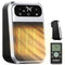GIVEBEST 800W WALL OUTLET SPACE HEATER WITH REMOTE - - Scratch & Dent