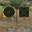SME Double Paper Target Stand Adjustable Steel 5/16" Target Stand 8 Metal Tips - Brand New