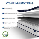 AVENCO KING MATTRESS|HYBRID KING SIZE MATTRESS IN A BOX 12 INCH KING MATTRESS - Brand New