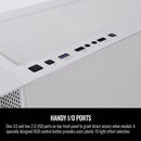 THERMALTAKE H700 TG SNOW MID TOWER CASE CHASSIS CA-1Y1-00M6WN-00 - WHITE - Like New
