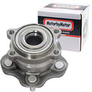 MotorbyMotor 512379 Rear Wheel Bearing and Hub Assembly 5 Lugs W/ Low-Runout - Brand New