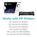 HP - 26X HIGH YIELD ORIGINAL LASERJET TONER CARTRIDGE, CF226X - BLACK Like New