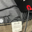 BLU ROCK MEN'S FLEX STRETCH SLIM FIT STRAIGHT JEANS - SIZE: MEN 32X31 - GRAY - Brand New
