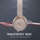 Beats Solo Pro Wireless Noise Cancelling On-Ear Headphones MRJ82LL/A - GRAY Like New