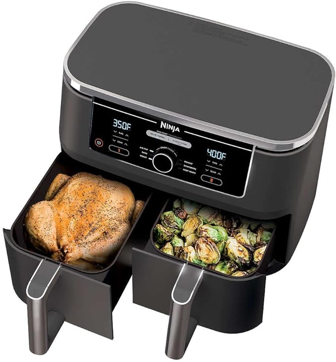 Ninja Foodi 6 in1 10qt XL 2 Basket Air Fryer DualZone - Scratch & Dent