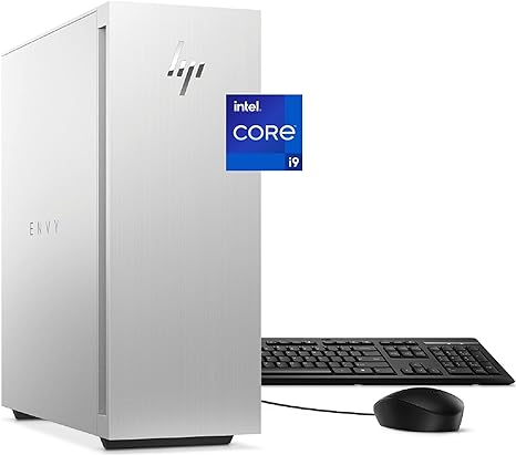 HP Envy Desktop I9 16 GB 1 TB SSD RTX 3070 TE02-0042 - Silver - Like New