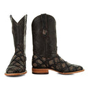 B09YLF65R7 Soto Boots Mens Pirarucu Print Boots H50033 Brown Size 10.5 - Like New