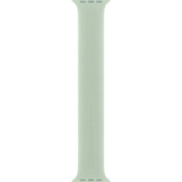 APPLE WATCH BAND SILICONE SOLO LOOP 41MM SIZE 4 - MINERAL GREEN - Like New