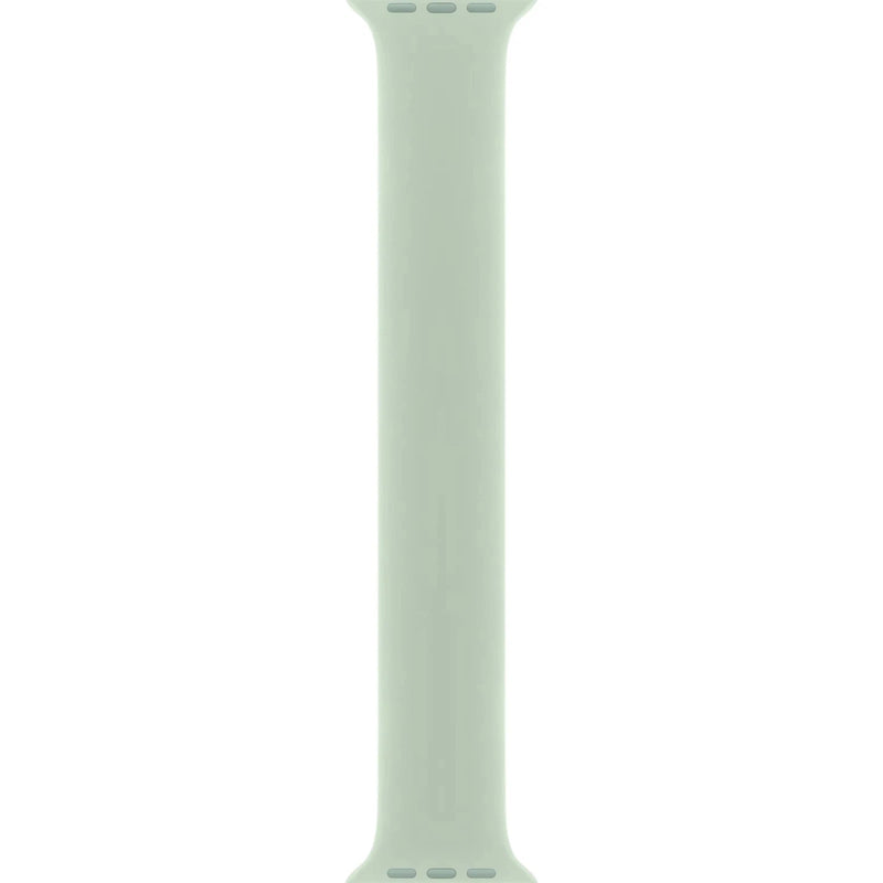 APPLE WATCH BAND SILICONE SOLO LOOP 41MM SIZE 4 - MINERAL GREEN - Like New
