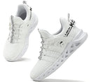 KOPPU KIDS SHOES RUNNING SHOES GIRLS BOYS SIZE: YOUTH SIZE 3 (EU M35) - WHITE - Like New