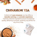 LeafLea Pure Cinnamon Tea Bags, Naturally Sweet, Caffeine-Free, 40 Count - Brand New
