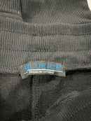 BLUE ICE MEN'S MODERN JOGGER SWEATPANTS ZIPPER POCKETS - SIZE: MEN S - BLACK - Like New