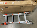 LITTLE GIANT LADDER MEGALITE+ WITH LEVELERS BY LITTLE GIANT - SILVER - Like New