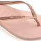 HAVAIANAS WOMEN'S SLIM FLIP FLOP - SIZE WOMEN 6 (EU W37/38) - BALLET PINK - Brand New