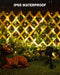 BRIGHTOWN - SOLAR FAIRY LIGHTS OUTDOOR 33FT SOLAR STRING LIGHTS WITH IVY - GREEN - Like New