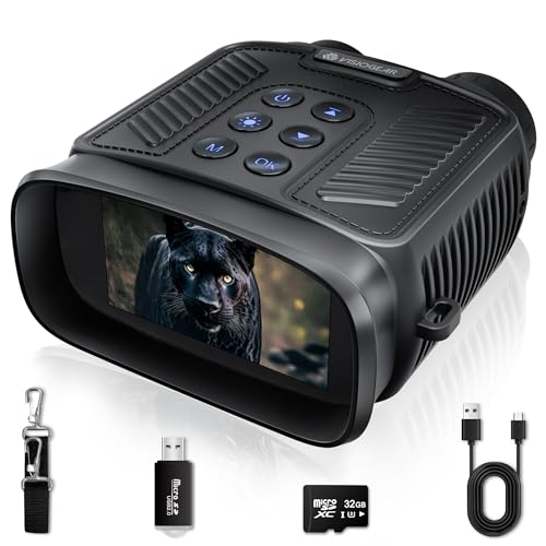 VISIOGEAR NIGHT VISION GOGGLES NOVA 4K NIGHT VISION BINOCULARS - BLACK - Like New