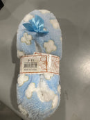 ZHANTU FLOOR SLIPPER SIZE 36-41 9-11 - SIZE: YOUTH 36-41 9-11 - BLUE/WHITE - Brand New