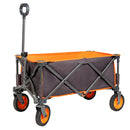PORTAL COLLAPSIBLE WAGON, FOLDABLE BEACH WAGON CART, ALL TERRAIN, 225LBS - GREY - Like New