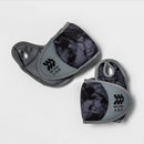 ALL IN MOTION ADJUSTABLE WRIST WEIGHTS 2.5LBS (1 PAIR) - BLACK/GRAY - Brand New