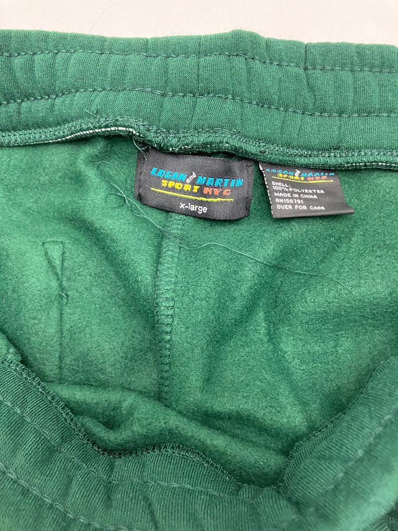 LOGAN AND MARTIN SPORT NYC JOGGER SWEATPANTS - SIZE XL - GREEN HEATHER - 211311 - Brand New