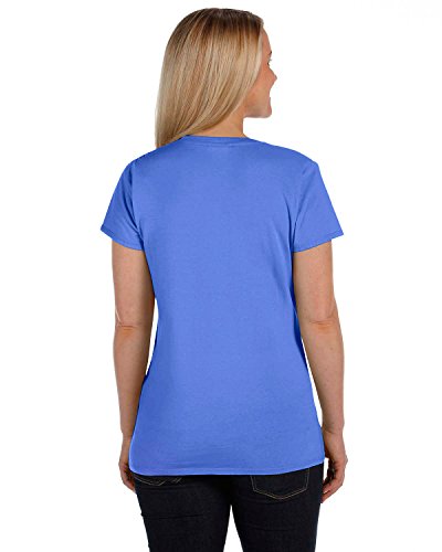 Comfort Colors Ladies' Lightweight RS T-Shirt S C4200 FLO BLUE Like New