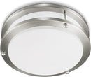 PHILLIPS 574608 DOUBLE RING 10" INTEGRATED LED FLUSH MOUNT 2-PACK - BRIGHT WHITE - Brand New