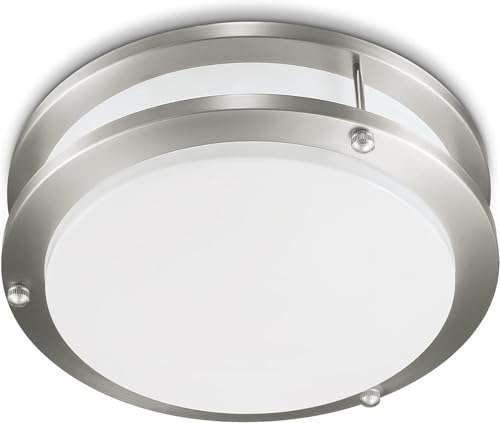 PHILLIPS 574608 DOUBLE RING 10" INTEGRATED LED FLUSH MOUNT 2-PACK - BRIGHT WHITE - Brand New