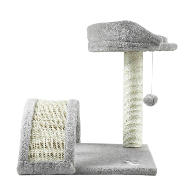 FluffyDream Cat Tree Condo with Scratching Post, Cat Tower Play - Scratch & Dent