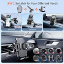 SUUSON Car Phone Holder Mount Dashboard Windshield YYBK-18 - Black New