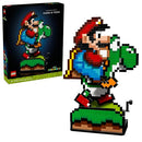 LEGO Super Mario World: Mario & Yoshi Building Set for Adults, 18+ 71438 - Brand New
