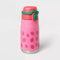 CAT & JACK STAINLESS STEEL 14OZ WATER BOTTLE STRAWBERRY - PINK - Scratch & Dent