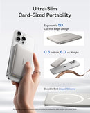 BASEUS PICOGO QI2 15W WIRELESS POWER BANK, 10000MAH, 27W, PPKPC-1027G - TITANIUM - Like New