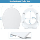 Garvee Toilet Seat Cover Round PP Material Secure Locking Design PHO16EX3QUX - Brand New
