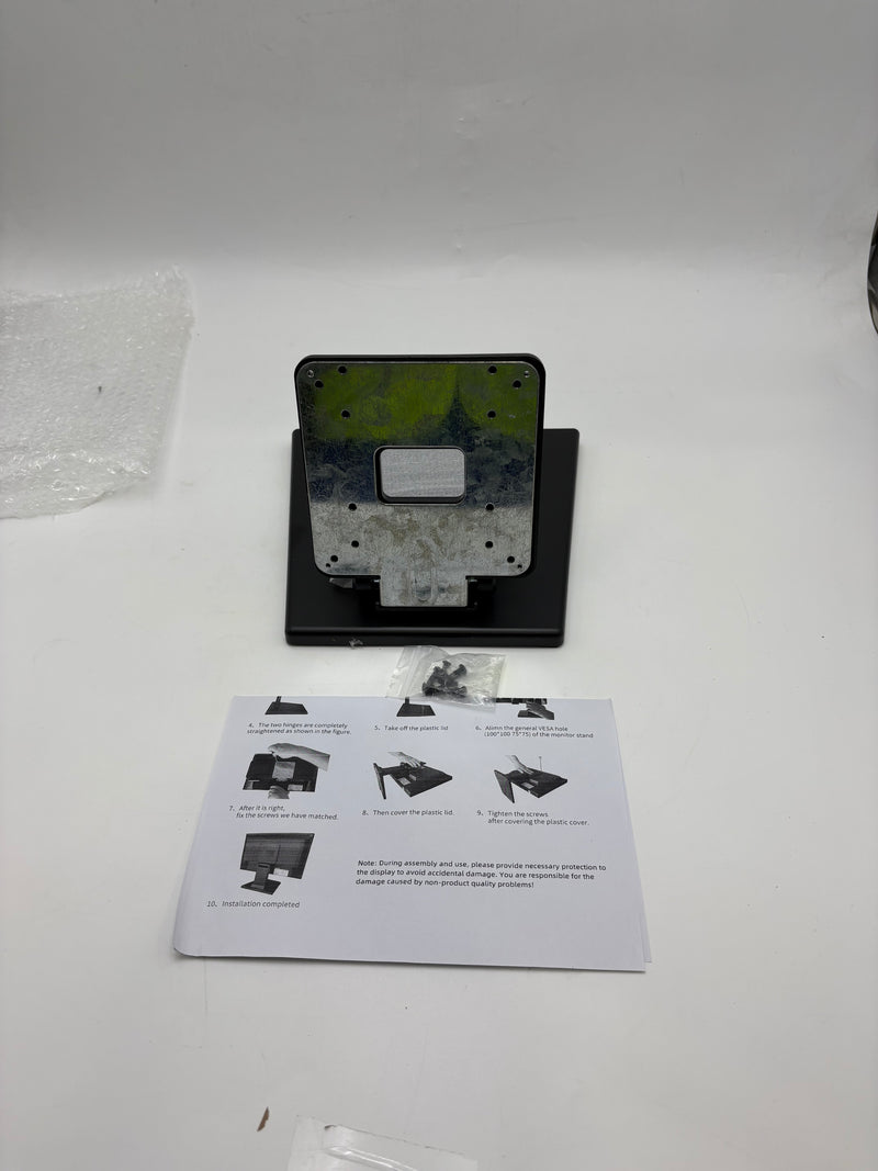 CTA ADJUSTABLE MONITOR DESK MOUNT WITH WEIGHTED BASE FOR 14 - Like New
