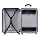 TRAVELPRO RUNWAY 2 PIECE LUGGAGE, CARRY-ON & CONVERTIBLE TO LARGE CHECK-IN,WHITE - Brand New